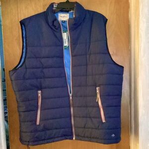New Flag & Anthem Navy Blue Puffer Vest